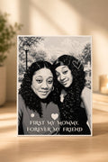 Personalized 3D Printed Family Portrait~B&W