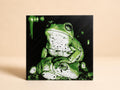 "Wasabi & Unagi"- Original fine art |10x10in| Whites Tree Frogs Photo Portrait "K3D" Series