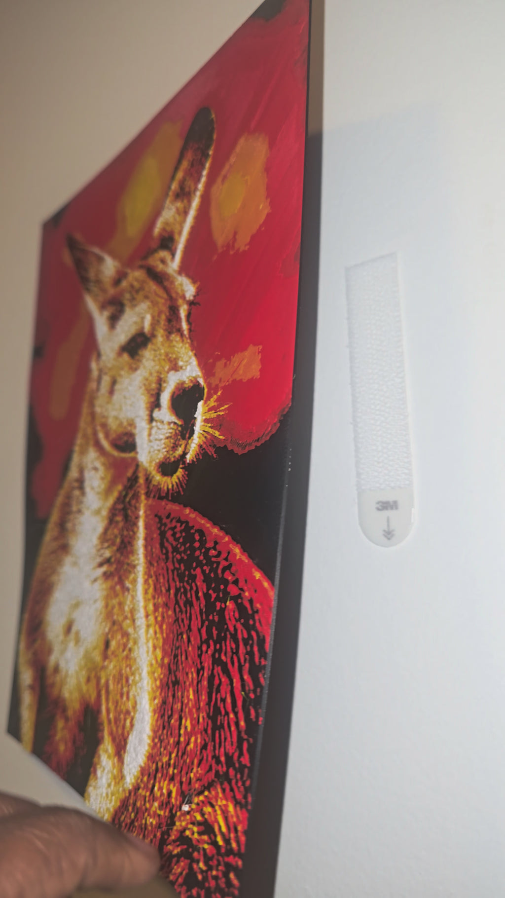 Damage-Free Heavy-Duty Wall Mounting Strips (1 pair)