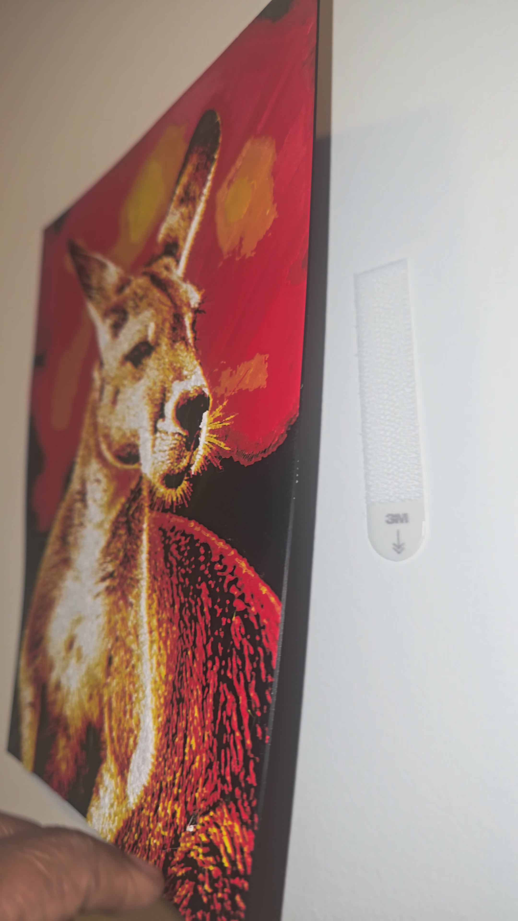 Damage-Free Heavy-Duty Wall Mounting Strips (1 pair)